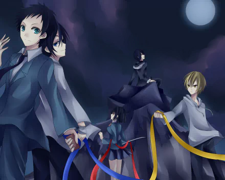 Aoba Kuronuma Mikado Ryūgamine Masaomi Kida Izaya Orihara Anri Sonohara Anime Durarara!! HD Desktop Wallpaper | Background Image