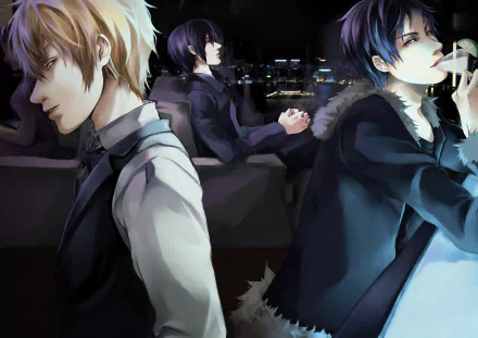 Kasuka Heiwajima Shizuo Heiwajima Izaya Orihara Anime Durarara!! HD Desktop Wallpaper | Background Image