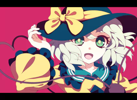 Koishi Komeiji Anime Touhou HD Desktop Wallpaper | Background Image