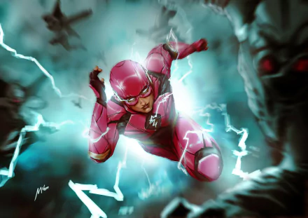 DC Comics Comic Flash HD Desktop Wallpaper | Background Image