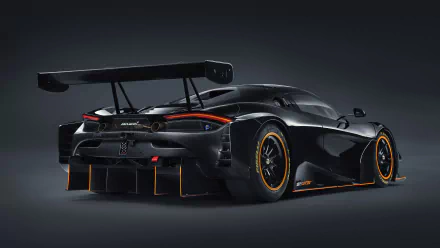 supercar black car car McLaren McLaren 720S vehicle McLaren 720S GT3 HD Desktop Wallpaper | Background Image