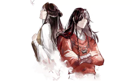 Xie Lian Hua Cheng Anime Tian Guan Ci Fu HD Desktop Wallpaper | Background Image