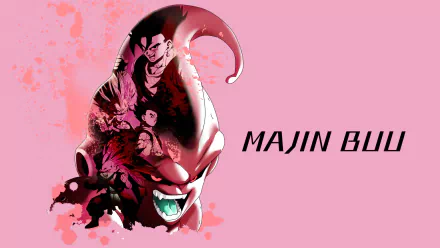 Majin Buu Anime Dragon Ball Z HD Desktop Wallpaper | Background Image