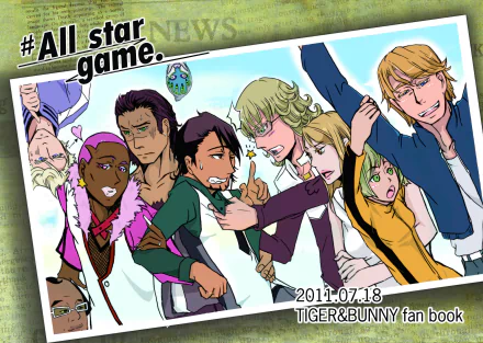 Anime Tiger & Bunny HD Desktop Wallpaper | Background Image