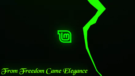  Linux Mint but Green.