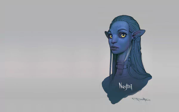 Neytiri (Avatar) movie Avatar HD Desktop Wallpaper | Background Image