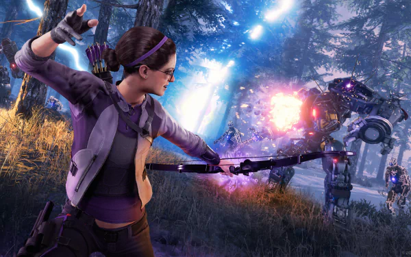 Kate Bishop video game Marvel's Avengers HD Desktop Wallpaper | Background Image