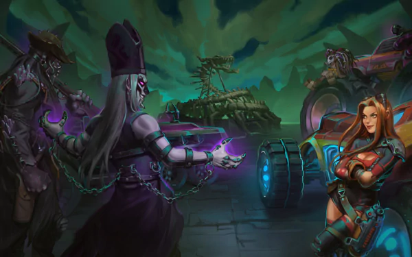 video game Heavy Metal Machines HD Desktop Wallpaper | Background Image