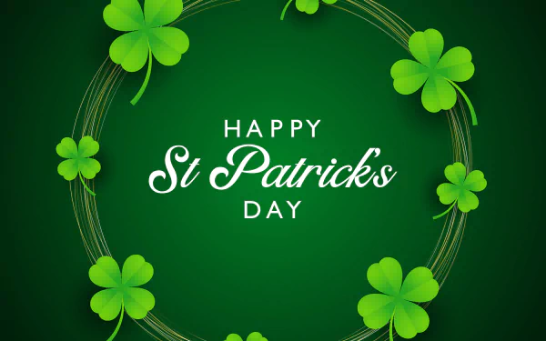 clover holiday St. Patrick's Day HD Desktop Wallpaper | Background Image