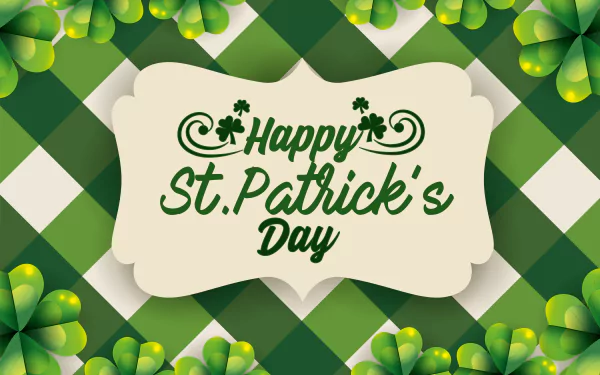 clover holiday St. Patrick's Day HD Desktop Wallpaper | Background Image