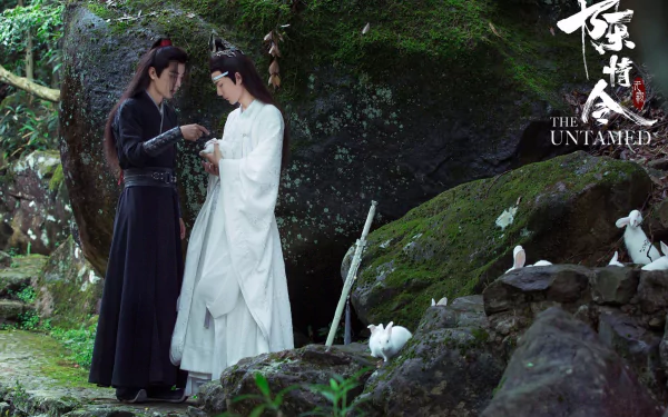 Xiao Zhan Wei Wuxian Wang Yibo Lan Wangji TV Show The Untamed HD Desktop Wallpaper | Background Image