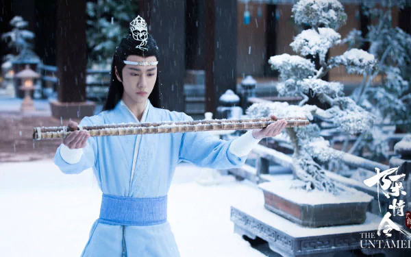 Wang Yibo Lan Wangji TV Show The Untamed HD Desktop Wallpaper | Background Image