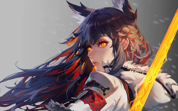 Texas (Arknights) video game Arknights HD Desktop Wallpaper | Background Image