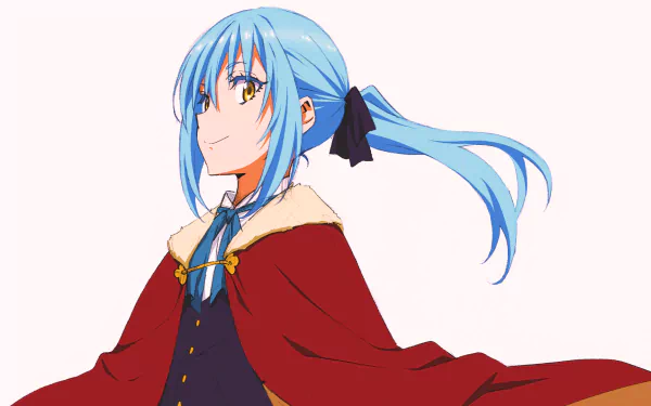 aqua hair Rimuru Tempest Anime That Time I Got Reincarnated as a Slime HD Desktop Wallpaper | Background Image