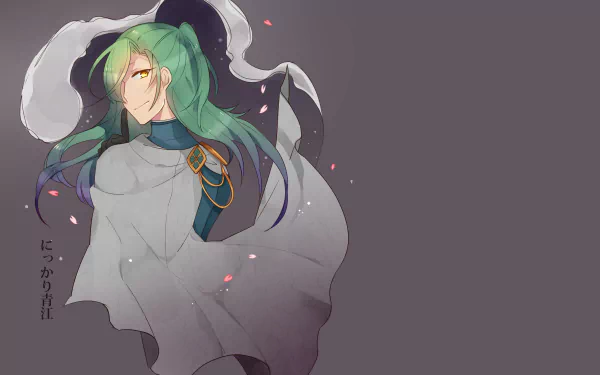 Nikkari Aoe Anime Touken Ranbu HD Desktop Wallpaper | Background Image