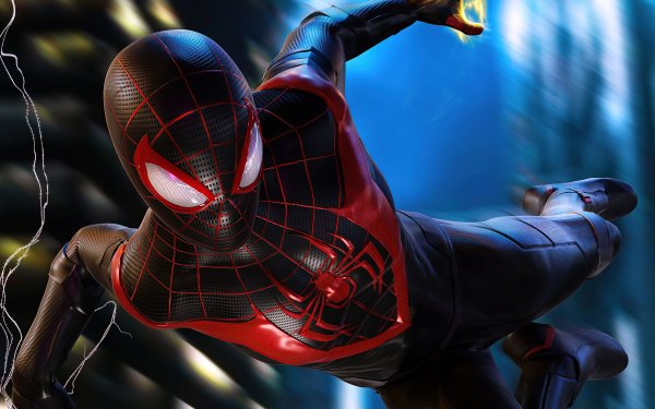 Video Game Marvel's Spider-Man: Miles Morales Spider-Man Miles Morales Marvel Comics HD Wallpaper | Background Image
