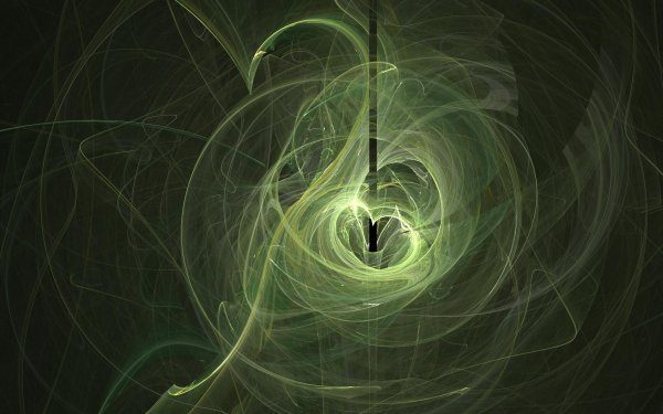 Abstract Green Pattern Plasma HD Wallpaper | Background Image