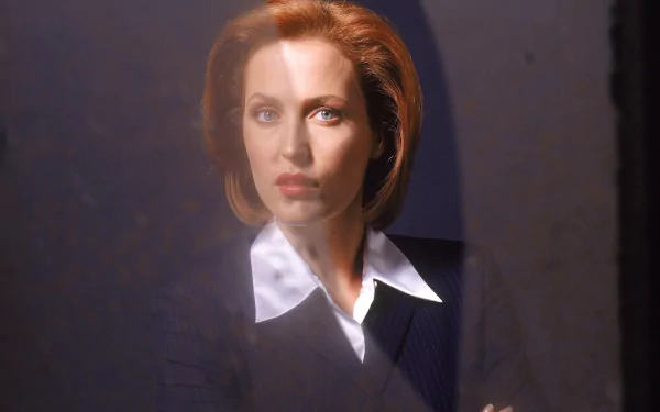 Dana Scully Gillian Anderson TV Show The X-Files HD Desktop Wallpaper | Background Image