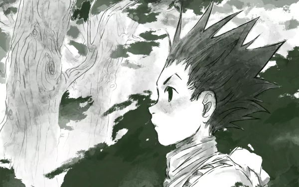 Gon Freecss Anime Hunter x Hunter HD Desktop Wallpaper | Background Image