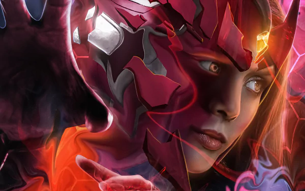Scarlet Witch TV Show WandaVision HD Desktop Wallpaper | Background Image