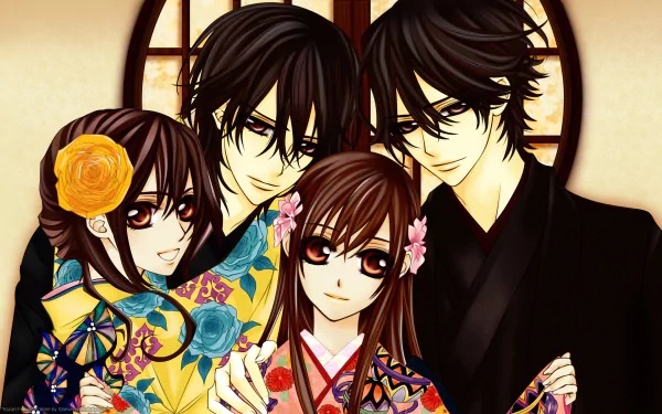 Juri Kuran Haruka Kuran Kaname Kuran Yuki Kuran Anime Vampire Knight HD Desktop Wallpaper | Background Image