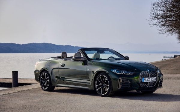 Vehicles BMW 4 Series BMW Car Green Car Cabriolet HD Wallpaper | Background Image