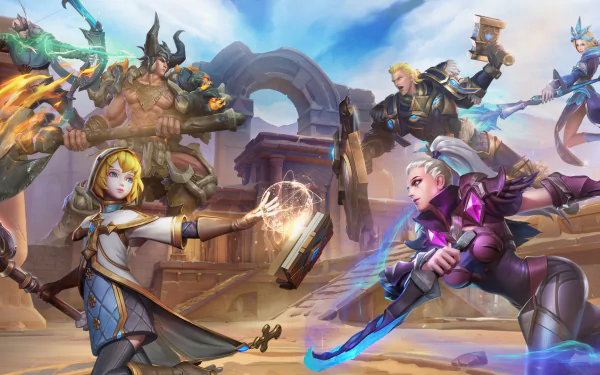 video game Endless Battle HD Desktop Wallpaper | Background Image