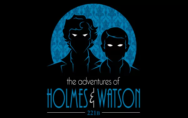 Dr. Watson Martin Freeman Benedict Cumberbatch Sherlock Holmes TV Show Sherlock (TV series) HD Desktop Wallpaper | Background Image