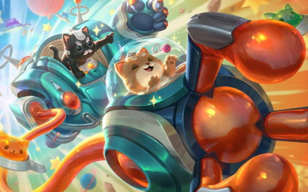 Blitzcrank (League Of Legends) video game League Of Legends HD Desktop Wallpaper | Background Image