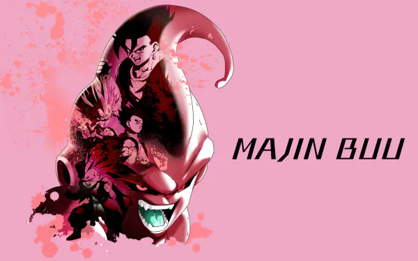 Majin Buu Anime Dragon Ball Z HD Desktop Wallpaper | Background Image