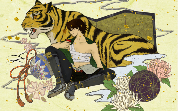 Anime Tiger & Bunny Kotetsu T. Kaburagi HD Wallpaper | Background Image