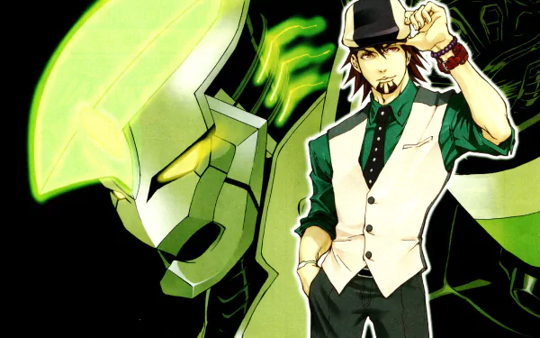 Kotetsu T. Kaburagi Anime Tiger & Bunny HD Desktop Wallpaper | Background Image