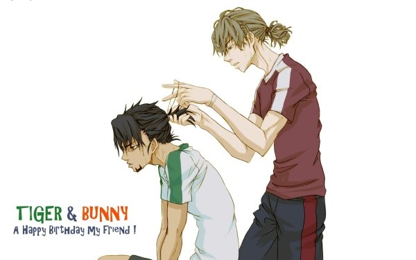 Anime Tiger & Bunny Barnaby Brooks Jr. Kotetsu T. Kaburagi HD Wallpaper | Background Image