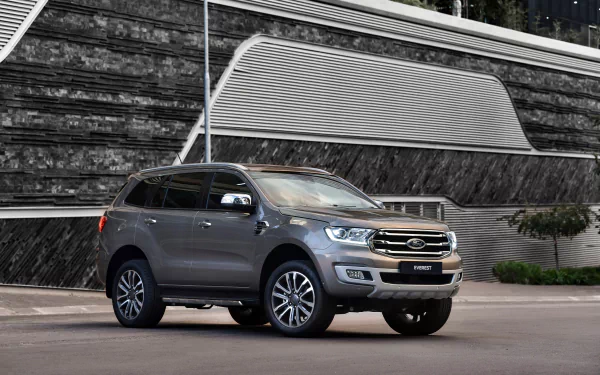 silver car SUV car Ford vehicle Ford Everest HD Desktop Wallpaper | Background Image