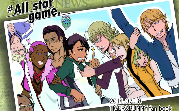 Anime Tiger & Bunny HD Desktop Wallpaper | Background Image