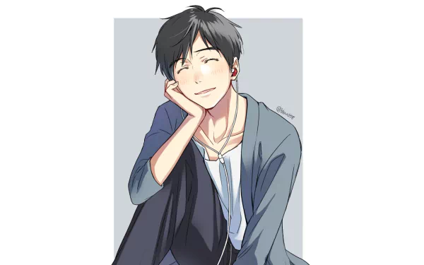 Yuuri Katsuki Anime Yuri!!! on ICE HD Desktop Wallpaper | Background Image