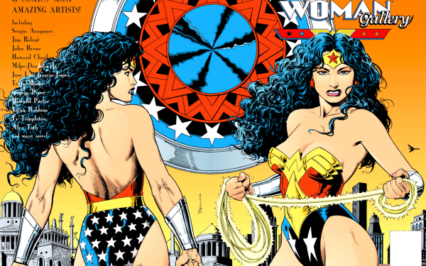 Comics Wonder Woman DC Comics Lasso of Truth Diana Prince Black Hair HD Wallpaper | Background Image
