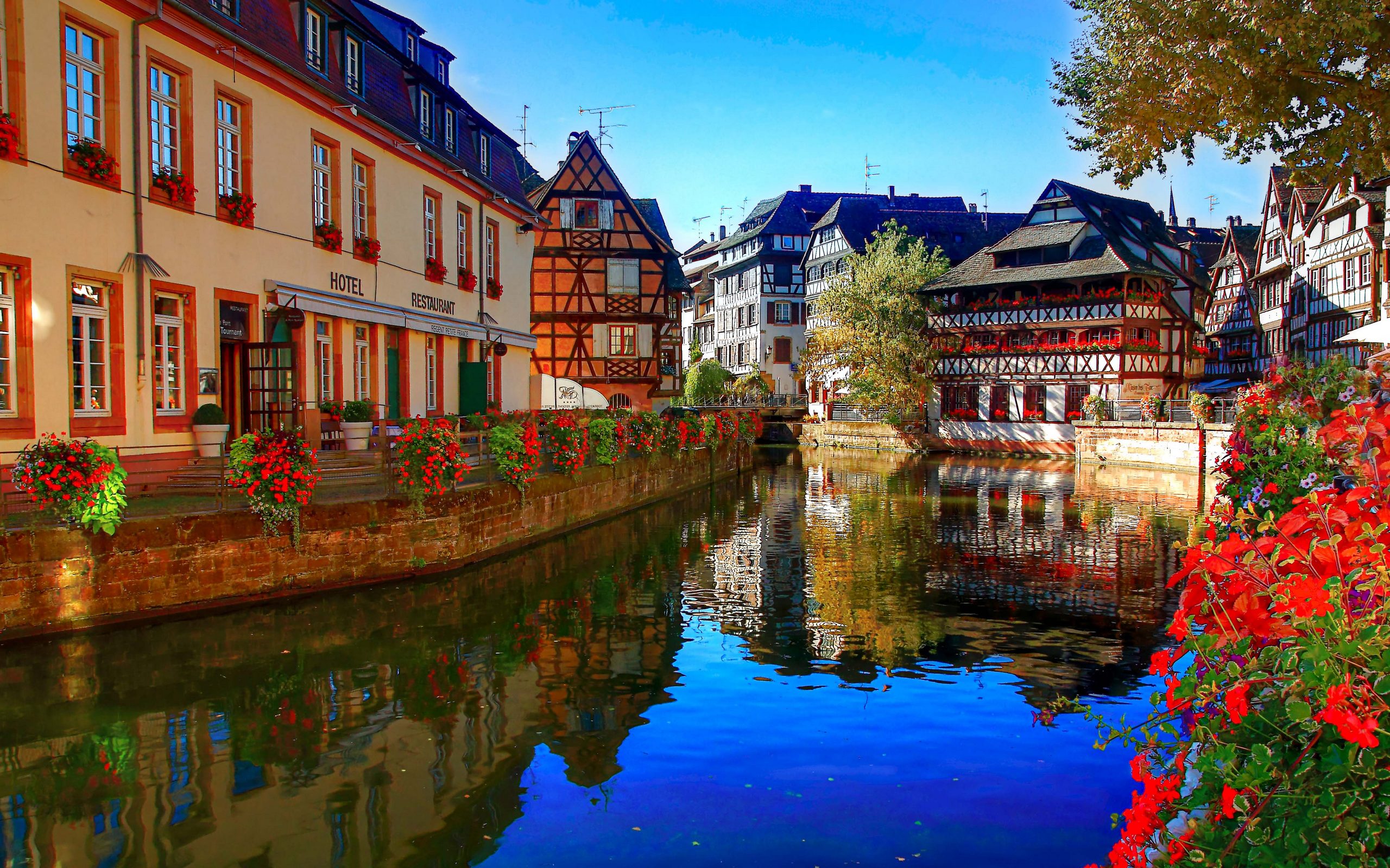 Strasbourg, a stunning French city on the Germany border.