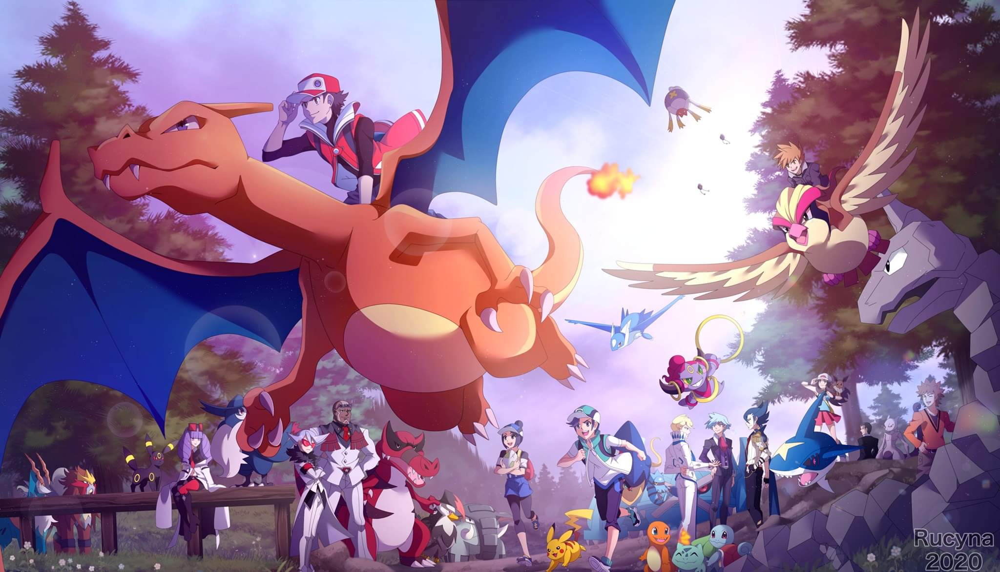 Video Game Pokémon Masters EX HD Wallpaper by Rucyna