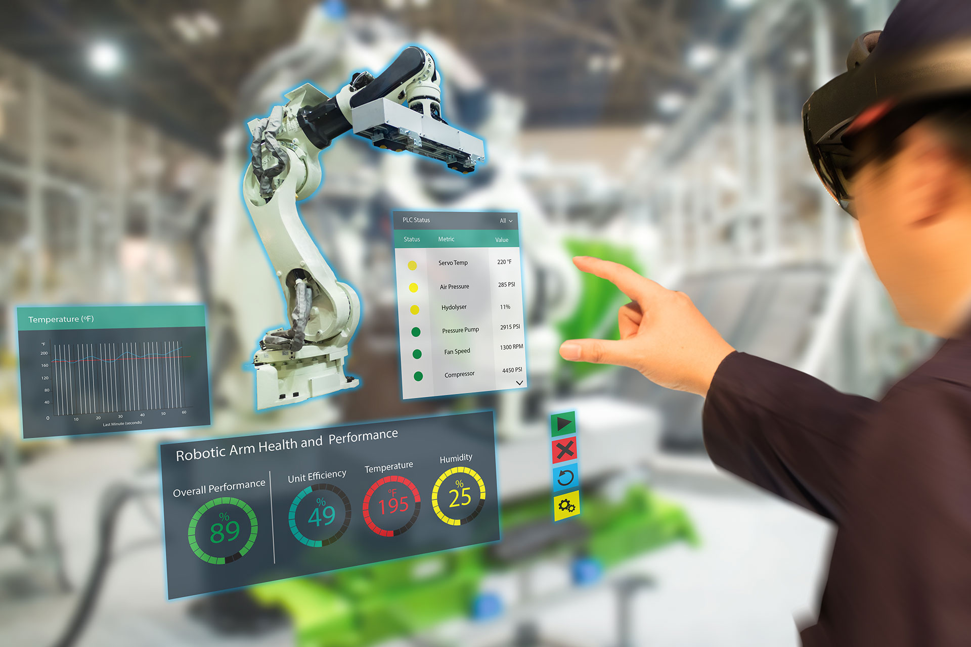 Augmented Reality In Industrial Automation HD Wallpaper