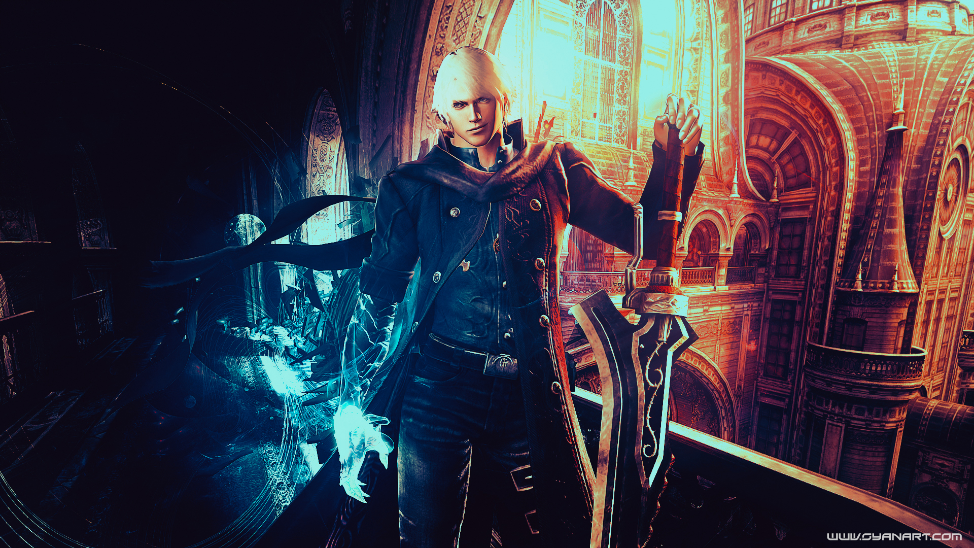 Oficina Steam::Devil May Cry 4: Nero Wallpaper