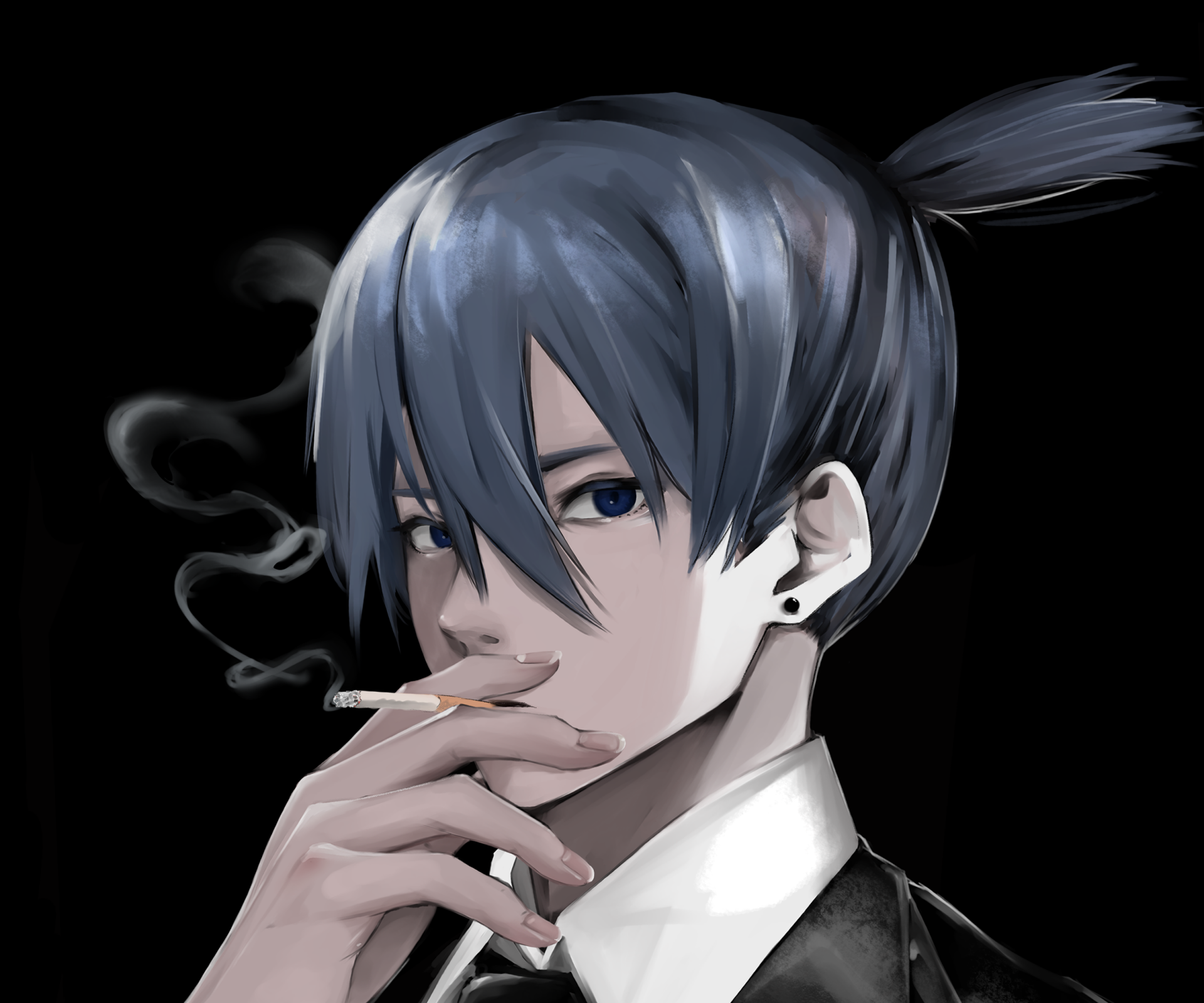 Download Aki Hayakawa Anime Chainsaw Man HD Wallpaper by AUGUST.