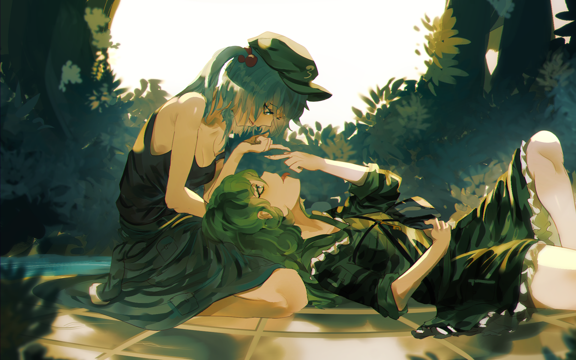 Download Takane Yamashiro Nitori Kawashiro Anime Touhou HD Wallpaper by ナウファル・ドリーマー