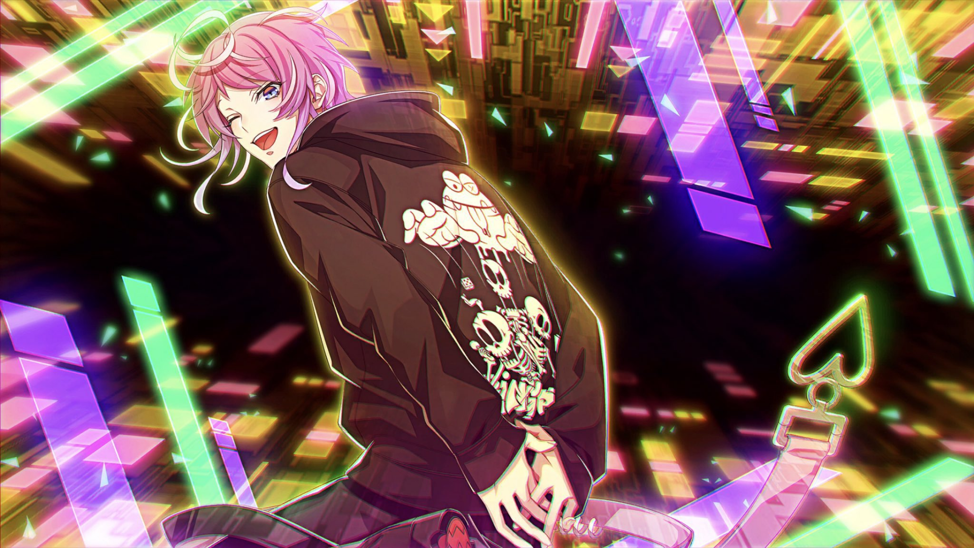 Download Ramuda Amemura Anime Hypnosis Mic HD Wallpaper