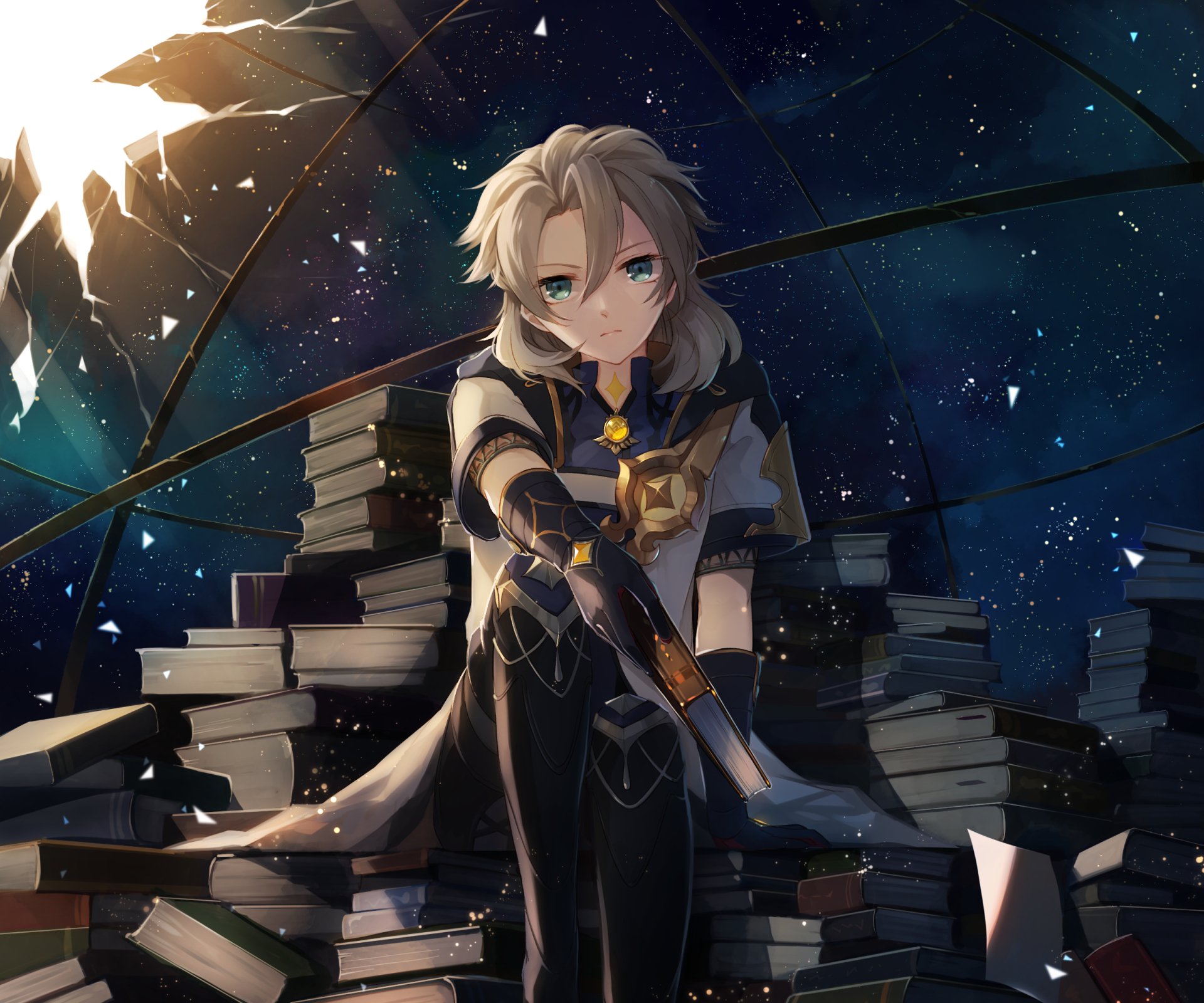 Download Albedo (Genshin Impact) Video Game Genshin Impact HD Wallpaper