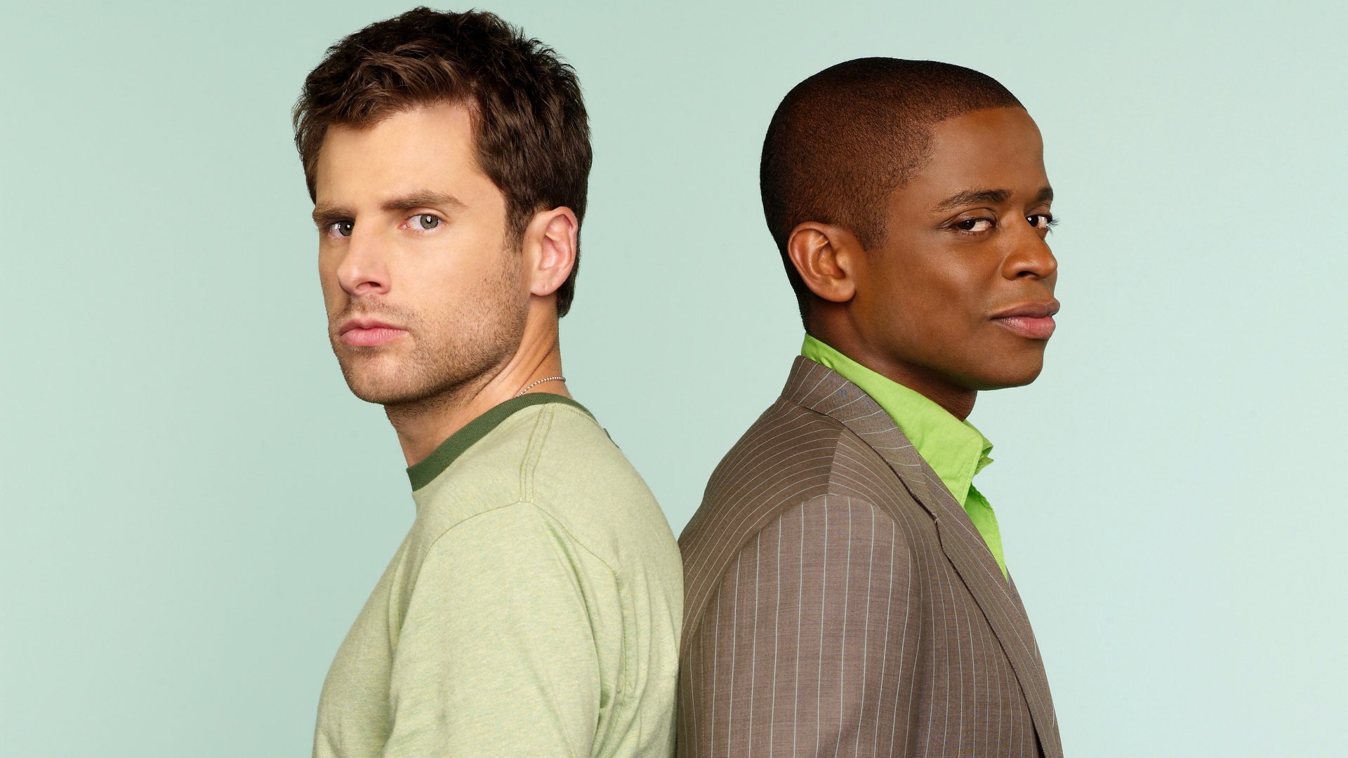 Download Gus (Psych) Dulé Hill Shawn Spencer James Roday Rodriguez TV Show Psych 4k Ultra HD Wallpaper