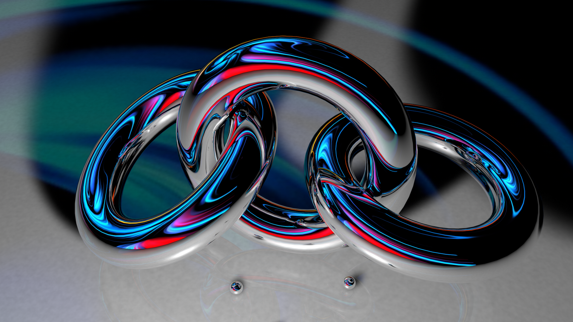 Abstract Rings Hd Wallpaper By Iongherbovitan