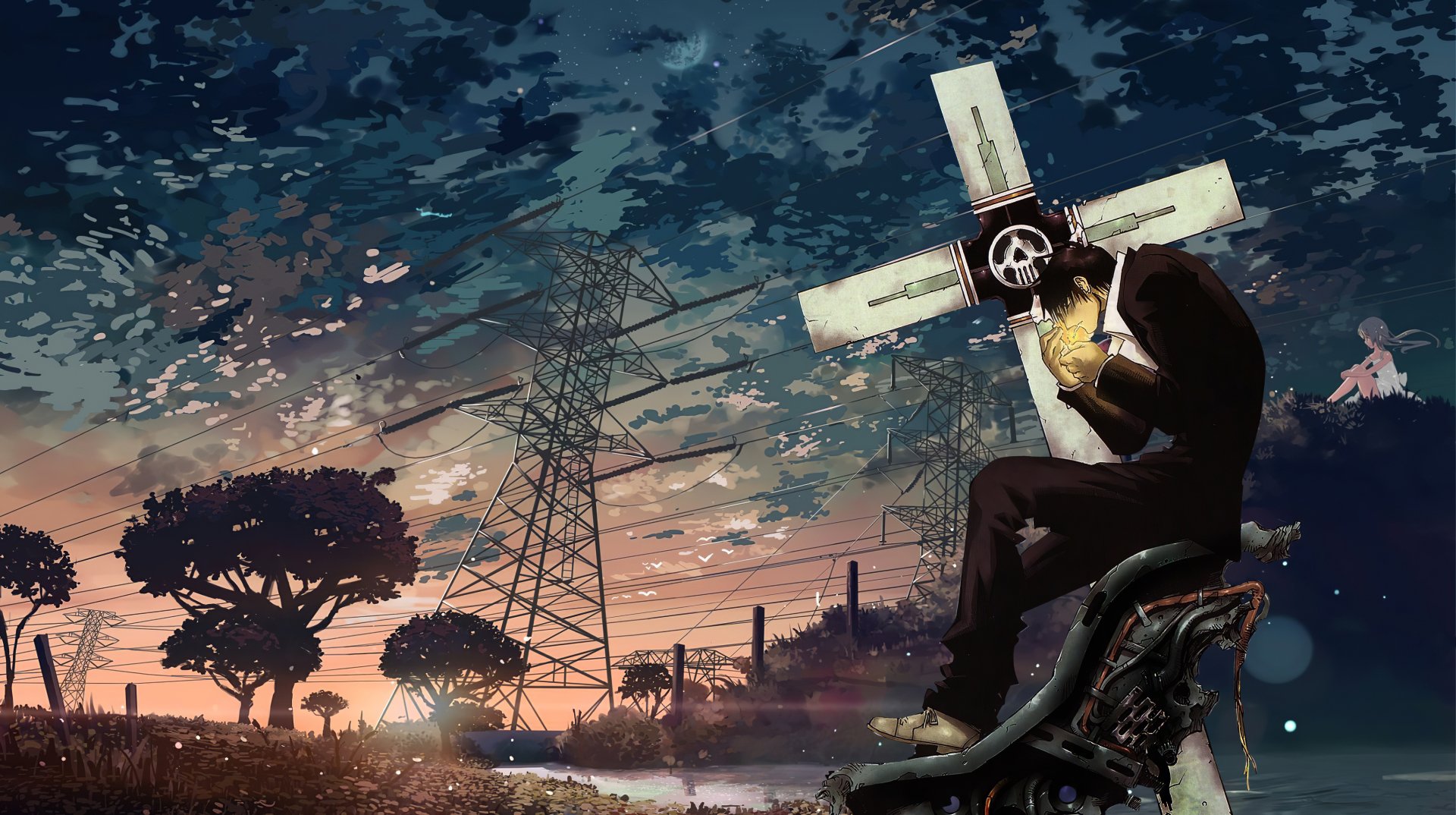 Trigun Wolf 4K Wallpaper by SyanArt