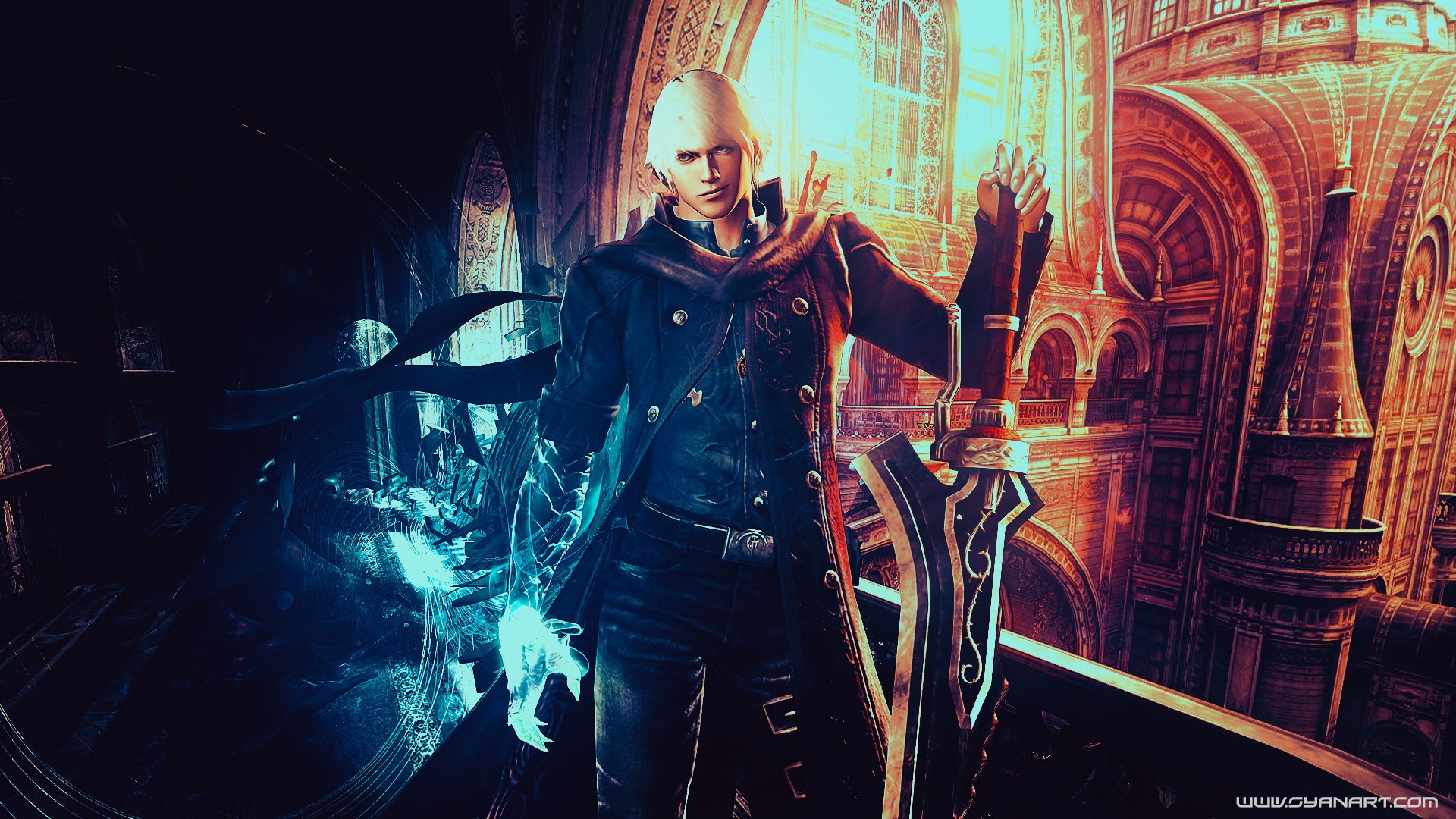 1920x1080 Devil May Cry 4 NERO Wallpaper by SyanArt Wallpaper Background .....