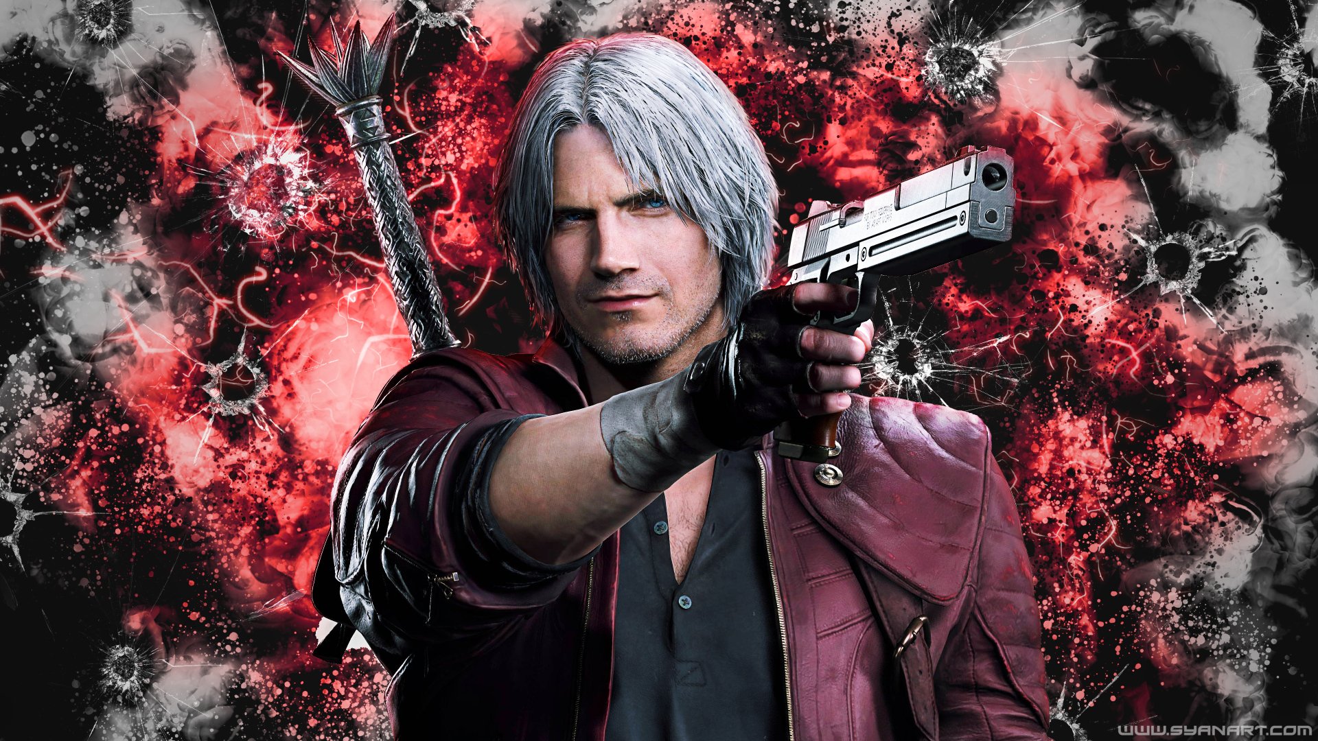 Video game, Dante, Devil May Cry 5, 2018 wallpaper. Can't wait
